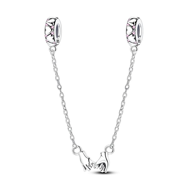 Original Charms Beads Copper Heart Bear Rose Six-Pointed Star Tree Of Life Charm Fit Bracelet Bangle Woman Man Jewelry Gift