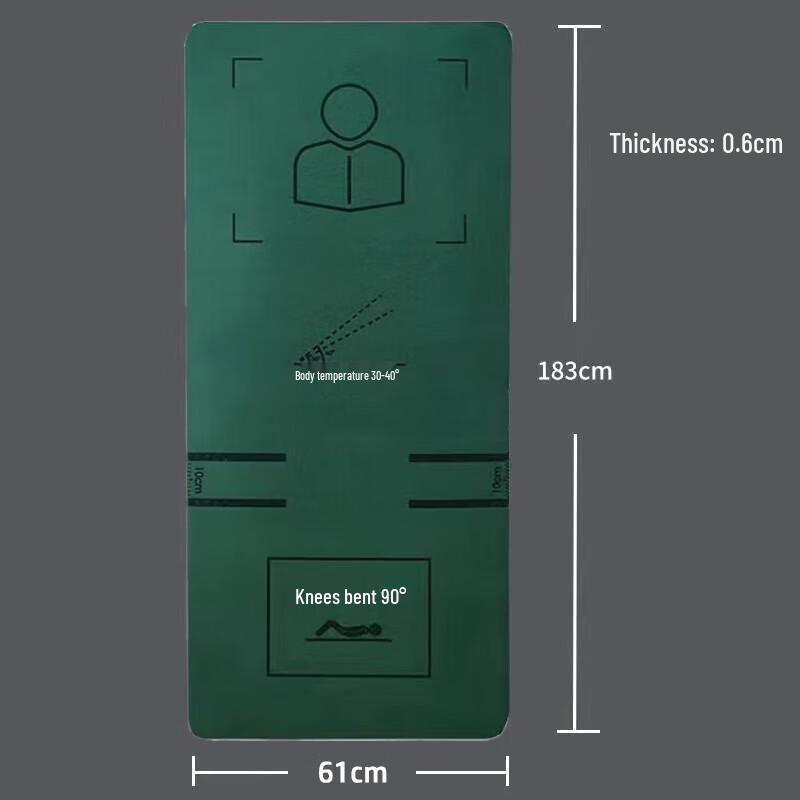 Eco-Friendly TPE Sit-up & Training Mat