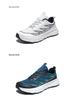 Plus Size Men's Wide-Toe 48 Casual Sports Shoes - Wear-Resistant, Shock-Absorbing Mesh for Hard Courts