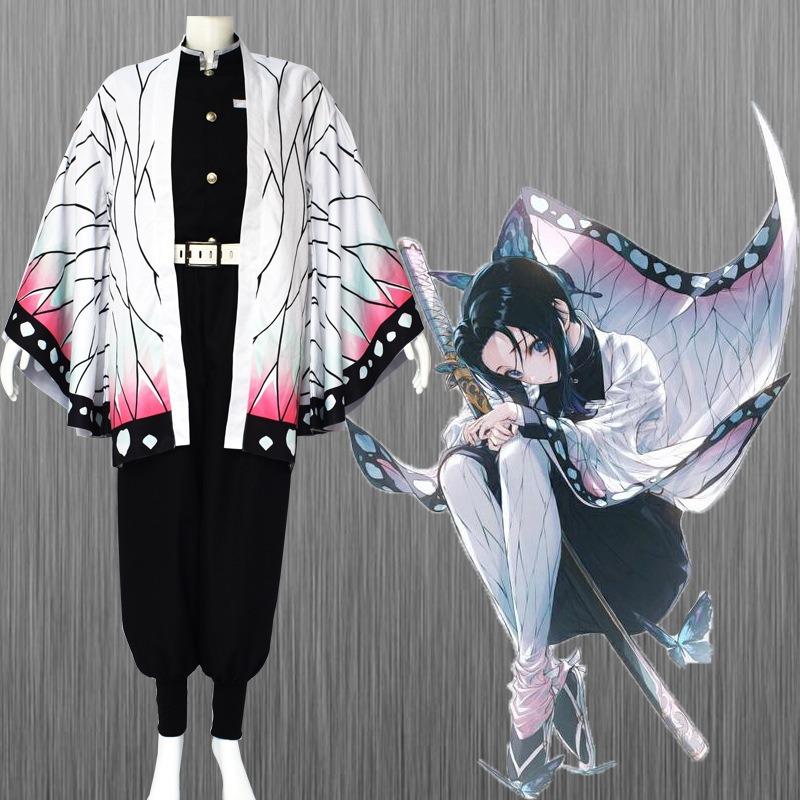 Halloween Ghost Extermination Blade cos costume Tanujiro You bean Tomioka Yoshiyuki wife Yoshiichi Butterfly cospaly