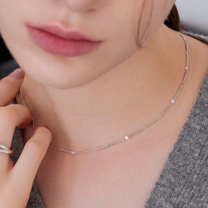 

dmoment Eclipse 925 Silver Choker Silver