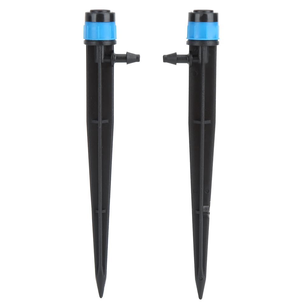 100Pcs Ground Insert Type Irrigation Dripper Drip Sprinkler for Garden Watering System