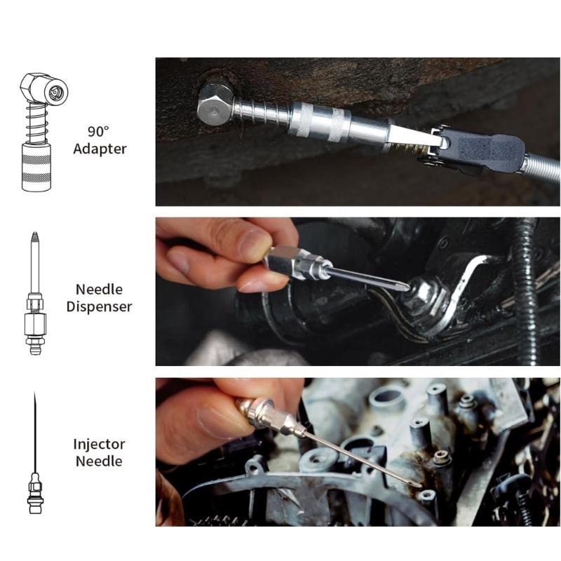 Złączki do wtryskiwaczy smaru Narzędzie do łączenia do wstrzykiwania smaru do uszczelnionych przegubów homokinetycznych Dysza wtryskiwacza smaru Dozownik
