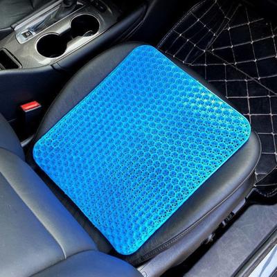 Cojín de Asiento de Gel Frío Yousheng para Estar Sentado Mucho Tiempo Suave Transpirable Almohadilla Refrigerante para Asiento Cojín de Gel de Panal Protege la Columna Vertebral para Silla de Ruedas Silla de Oficina