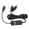 USB zu MIDI Kabel 5ft USB MIDI Schnittstellenadapter MIDI zu USB Kabel Konverter für Musikkeyboard Klavier zu PC Laptop