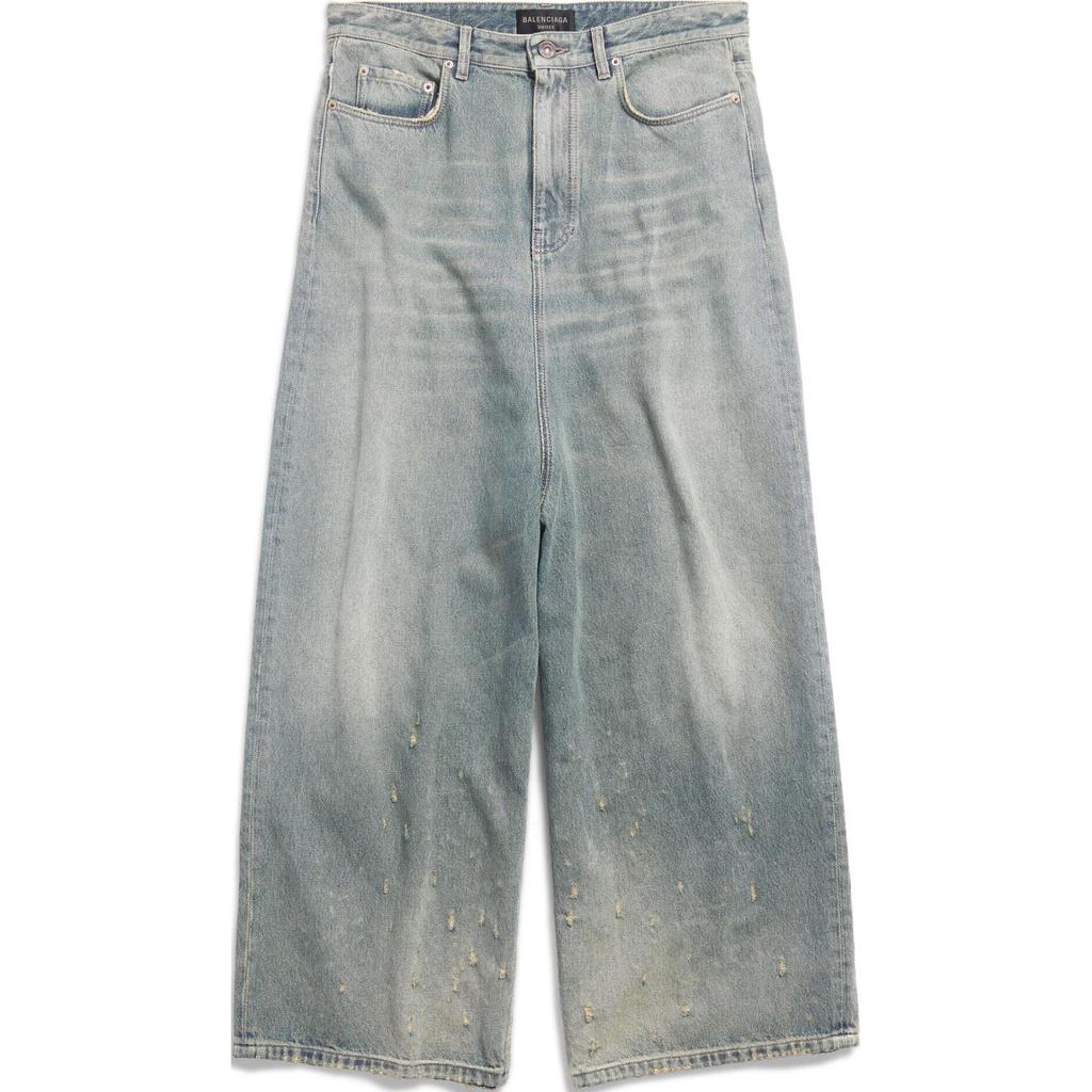 Balenciaga Lage Kruis Wijde Jeans 706652TJW952204