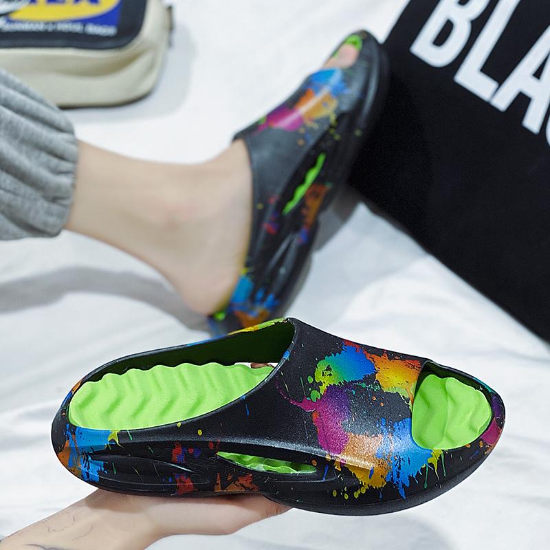 Summer Non-slip Wear-resistant Breathable Casual Sandals and Slippers Fashion Lightweight EVA Slippers Beach Shoes