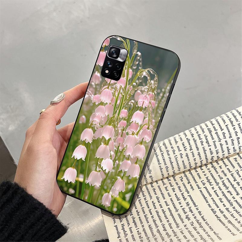 Lily of the valley Flower Phone Case For Xiaomi Redmi note 13 12 Pro 11S 11 10 Pro 10S 12S Redmi 10 13C 9C