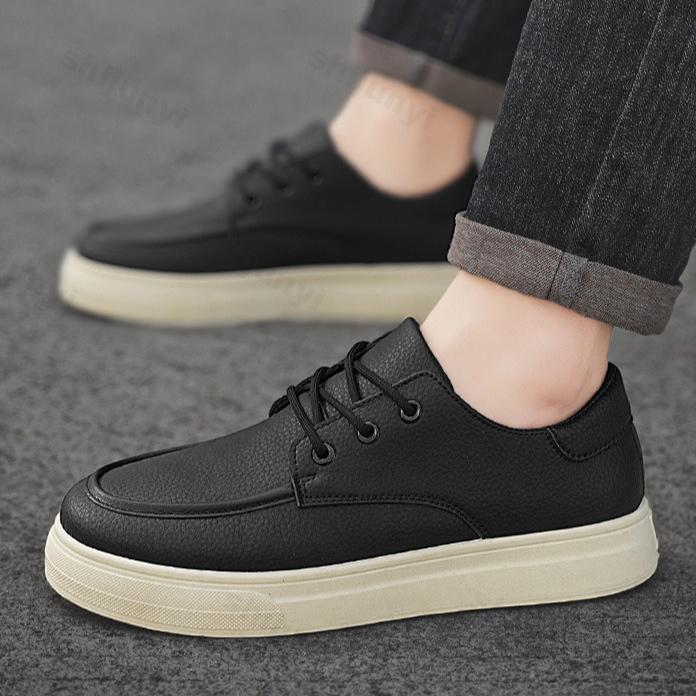 Fashion 2025 Summer New Style Men's Sports Casual Shoes Fashion Trend Comfortable Single Shoes Concise Design Non slip Lace-up Sneakers