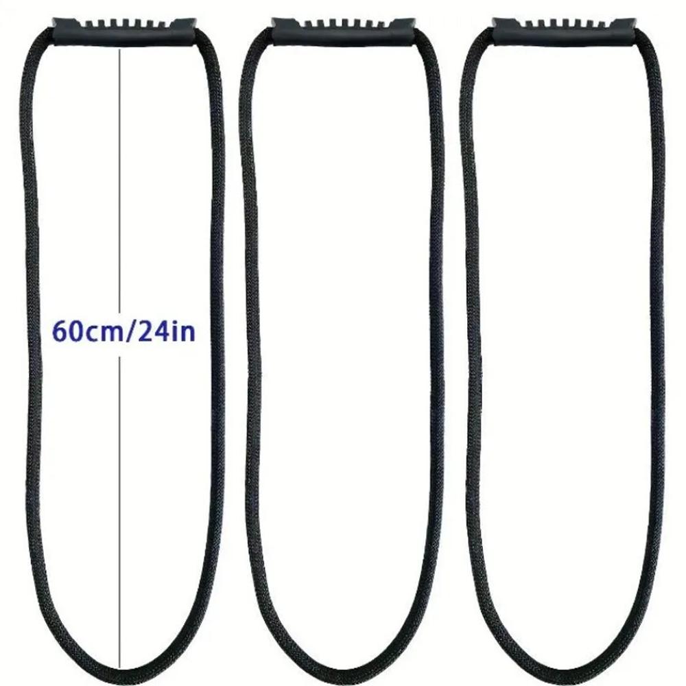 Storage Strap Heavy-Duty Hook and Loop Cord Carrying Strap, Hanger, and Organizer with Handle for Pool Hoses Garden Hoses Cables