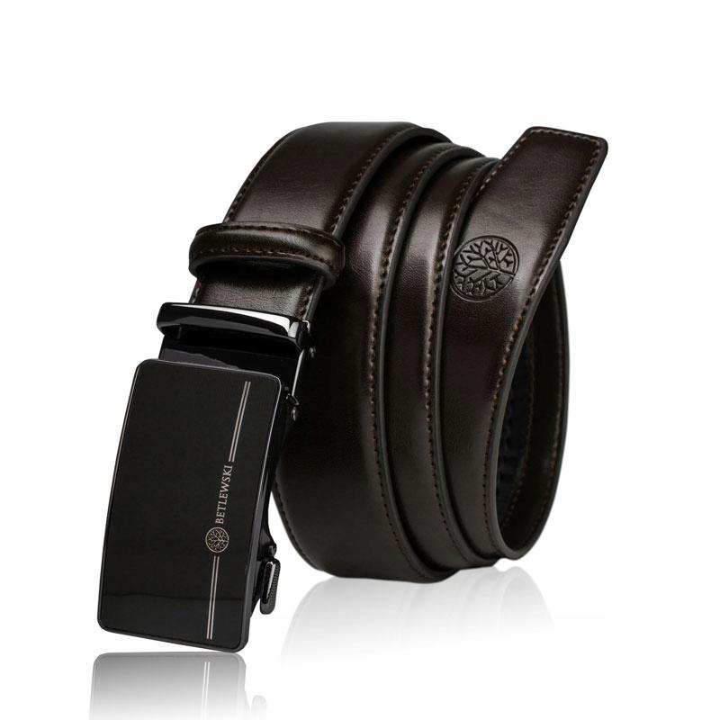 C35-LI BRAZ 115 ELITE men' leather belt + CERTIFICATE