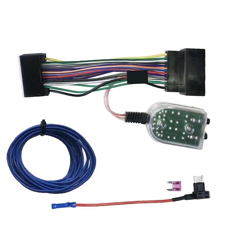 Car Radio Subwoofer Amplifier Plug Cable Stereo Audio Converters for Ford Fiesta Fusion Focus Edge Transit Kuga F-150