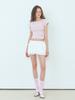 ETMON Cap Sleeve T-Shirt Pink