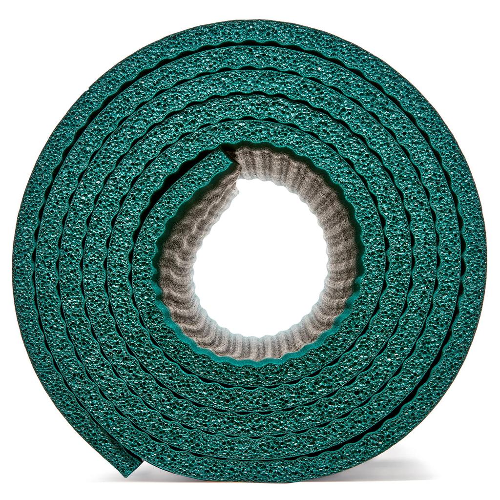 Reebok 7mm Grüne Halbtonton Fitness für und Trainingsmatte, Dick, Breit, Schalldicht, Yoga, Pilates,