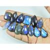 352Cts. Natural Labradorite Blue Flash Mix Cabochon Loose Gemstone 13Pcs Lot LL-1235