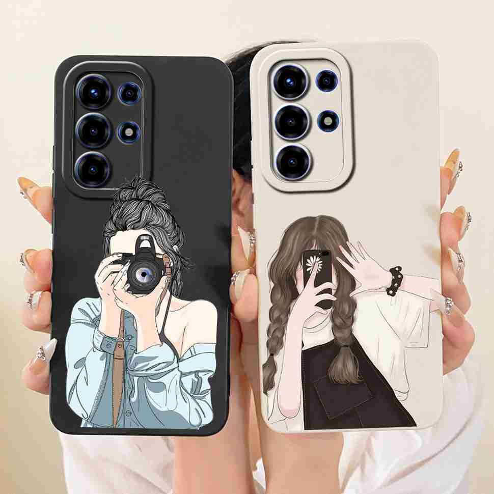 For Itel S26 Ultra Case Floral Silicone Soft Casing New Shockproof Back Cover For Itel S26 Ultra / Super 26 Ultra / S688LN Cover