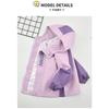 Girls Color Block Waterproof Hooded Outdoor Casual Windbreaker Jacket