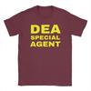 DEA Special Agent Drug Enforcement Administration T Shirt Pure Cotton TShirts For Mens Tshirt Short Sleeve Y2K Top Tees
