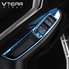 Vtear for MG ZS window button switch cover glass lifting trim frame interior mouldings control panel car-styling accessories II8