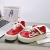 6 Retro Platform Women's New Casual Sports Board Shoes Versatile Small Black Shoes Little White Shoes