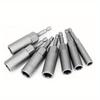 6PCS deepening sleeve wind batch sleeve head electric drill pneumatic electric screwdriver sleeve wrench hexagon nut sleeve