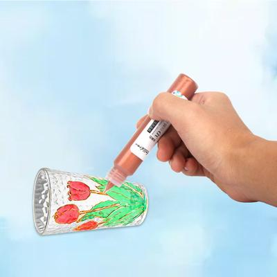 10/30 ml Barva na barevné sklo Akrylové barvy na sklo odolné proti slunci