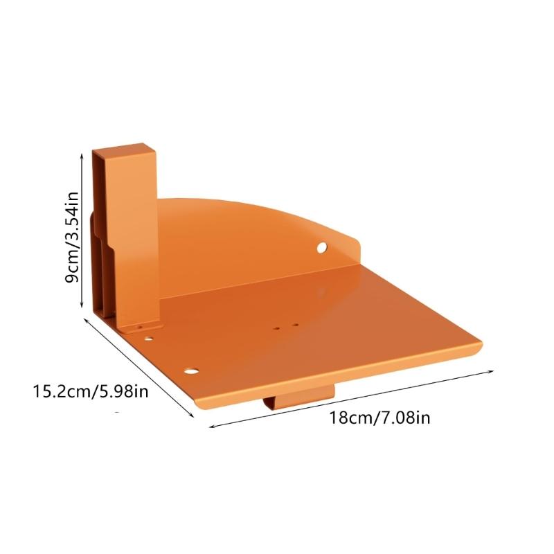 Wall Mounted Saw Support AntiScratch Design Durable Metal Bracket For MS250,MS251 MS170,MS171 Saw Chains Oil Containers