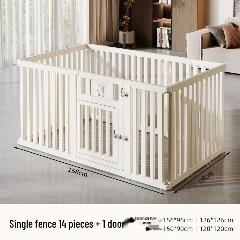 Little Tiger Tagor Minimalist Indoor Pet Fence: 75CM Isolation Barrier for Medium and Small Dogs