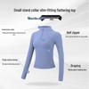 Women's Half-Zip Long Sleeve Yoga & Fitness Top