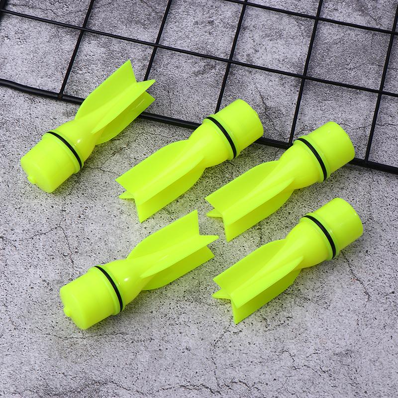 1/5Pcs Light Sticks Night Luminous Sticks Bobbers Electric Sea Fishing Sticks Tools Without Batteries For Sea Ocean Rock Fishing