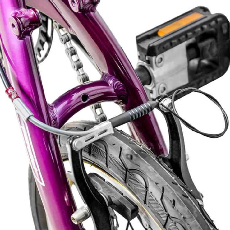 8 Stück Fahrradbremsrohr mit Gummimanschette Fahrradbrems-Biegerohr Kunststoffhülsen