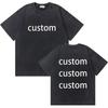 Washed Vintage Custom Diy Graphic T Shirt Men's Vintage Oversized Short Sleeve Tees Rapper Streetwear Casual Clothing