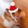 Decorative Chinchilla Hat Adorable Pet Costume Accessory for Small Pets Reptiles Cosplay Hamster Knitted Hat Pet Cosplay Costume