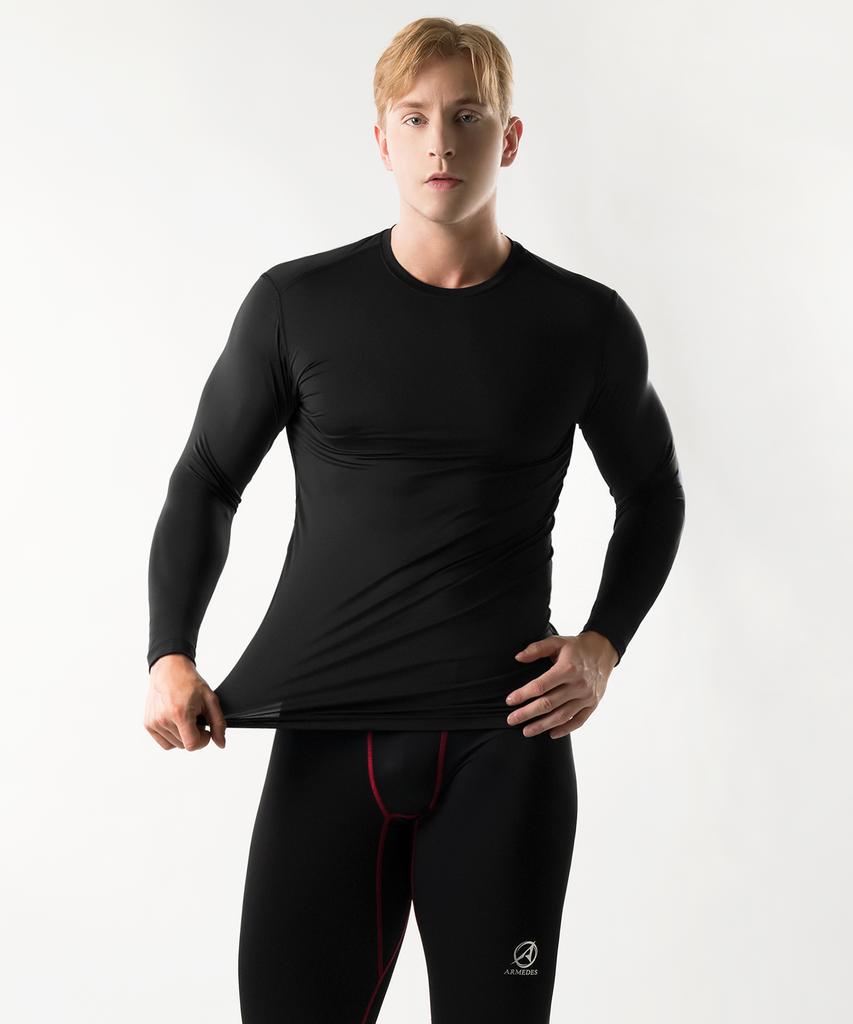 ARMEDES [2Pack] Plain Tech Fit Underlayer Long Sleeve Ar-52 (10 Colors) (C Type)