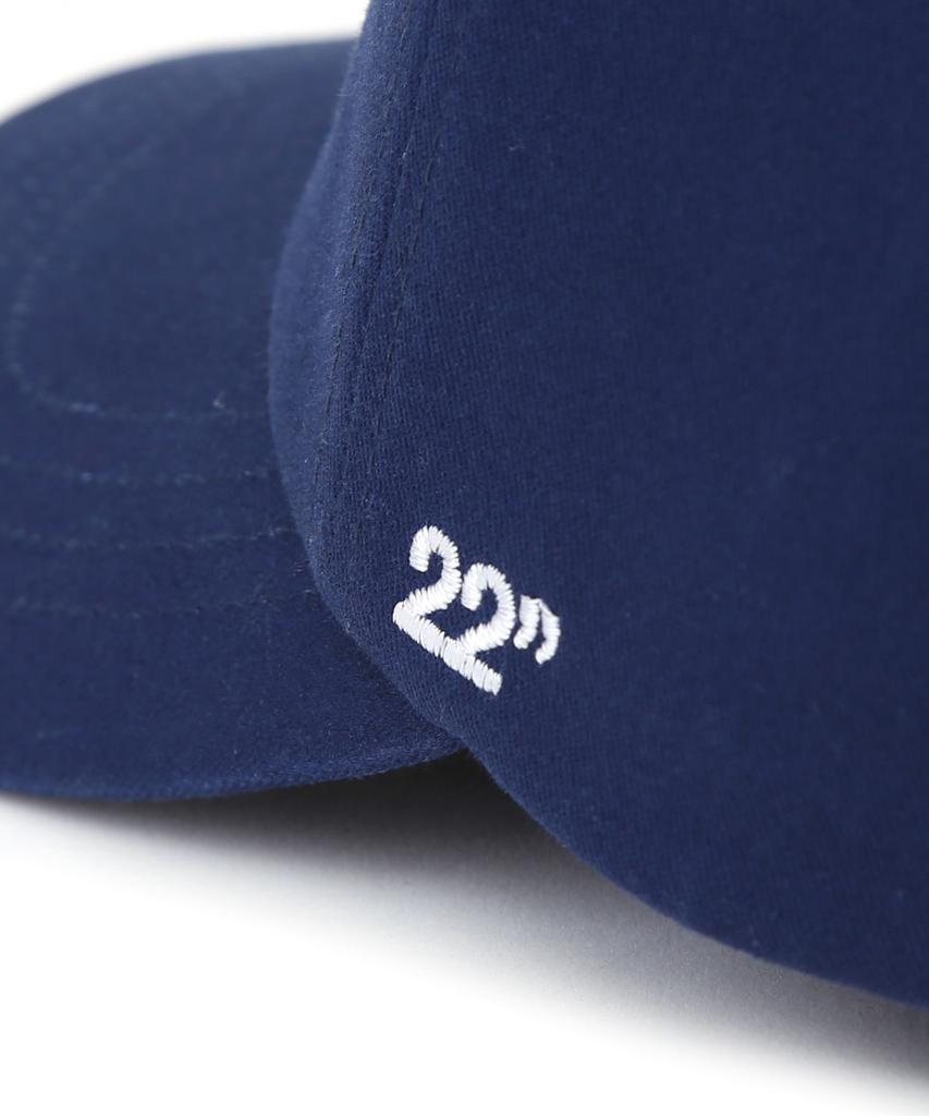 Eondeokeonteulol Cotton Logo Ball Cap Hyper Number / Authentic Bb / 22 D Blue