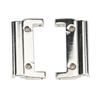 1 Pair Metal Watch Band Adapter for Quick Fit Watch Replaceable Connector for Replacement Silver 26 22mm