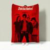 Band T-Tokio Hotel Throw Lightweight 240g Flannel Blanket Soft Skin-friendly for Summer Cooling