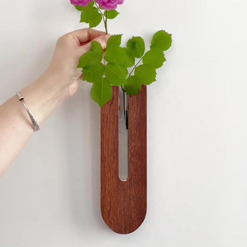 1Pc Hydroponic Creative Plant Durable Flower Pot DIY Vase Wall-mounted Test Tube