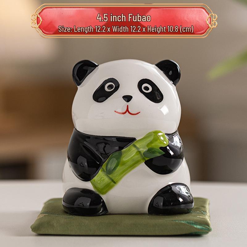 Lucky Cat Ceramic Ornaments - Cute Cartoon Decorations & Creative Gifts