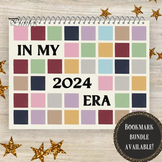 Eras T-our Nástěnný kalendář na rok 2024 2024 Obal hudebního alba Plakát Kalendář pro dívku Chlapec Dospívající Ložnice Nástěnná dekorace Dárek pro milovníky hudby