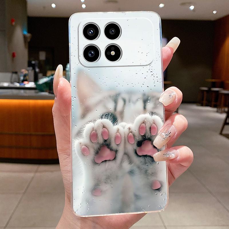 Casing For Xiaomi Poco F8 Pro Ultra F8Pro F8Ultra 5G Transparent Phone Case Luxury Dragon Cute Cool Boys Girls Soft Back Cover