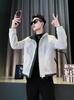Men's Slim Fit Stand Collar Jacket - Trendy Spring/Autumn Casual Style