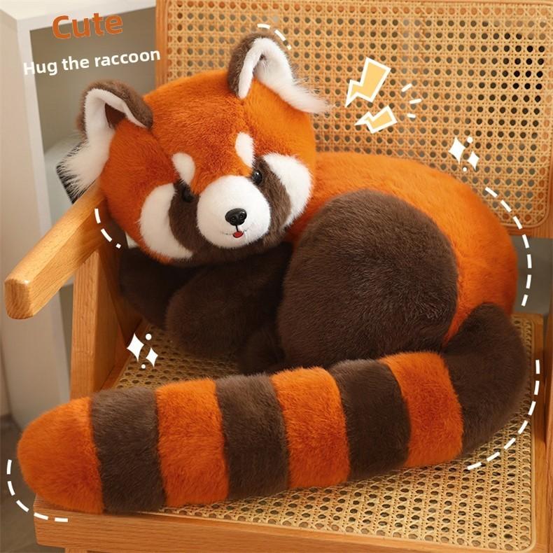 Juguete de Mapache de Peluche con Relleno Suave de Algodón PP para Niños y Coleccionistas