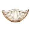Modern Minimalist Metal Petal Fruit & Snack Basket