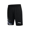 Li-Ning Moisture Wicking Comfortable Casual Shorts Unisex Shorts Black AAPU137-1