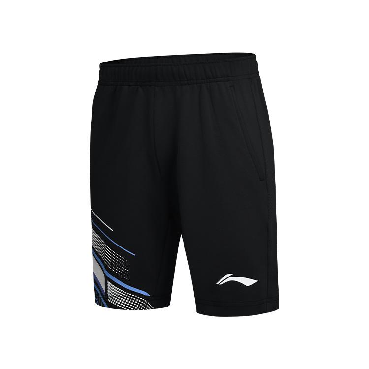 Li-Ning Moisture Wicking Comfortable Casual Shorts Unisex Shorts Black AAPU137-1
