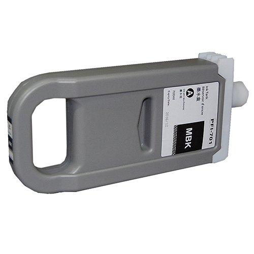 

3-Year Warranty Compatible Canon PFI-701MBK Ink Cartridge for iPF8000/iPF9000, Matte Black, Bell Color