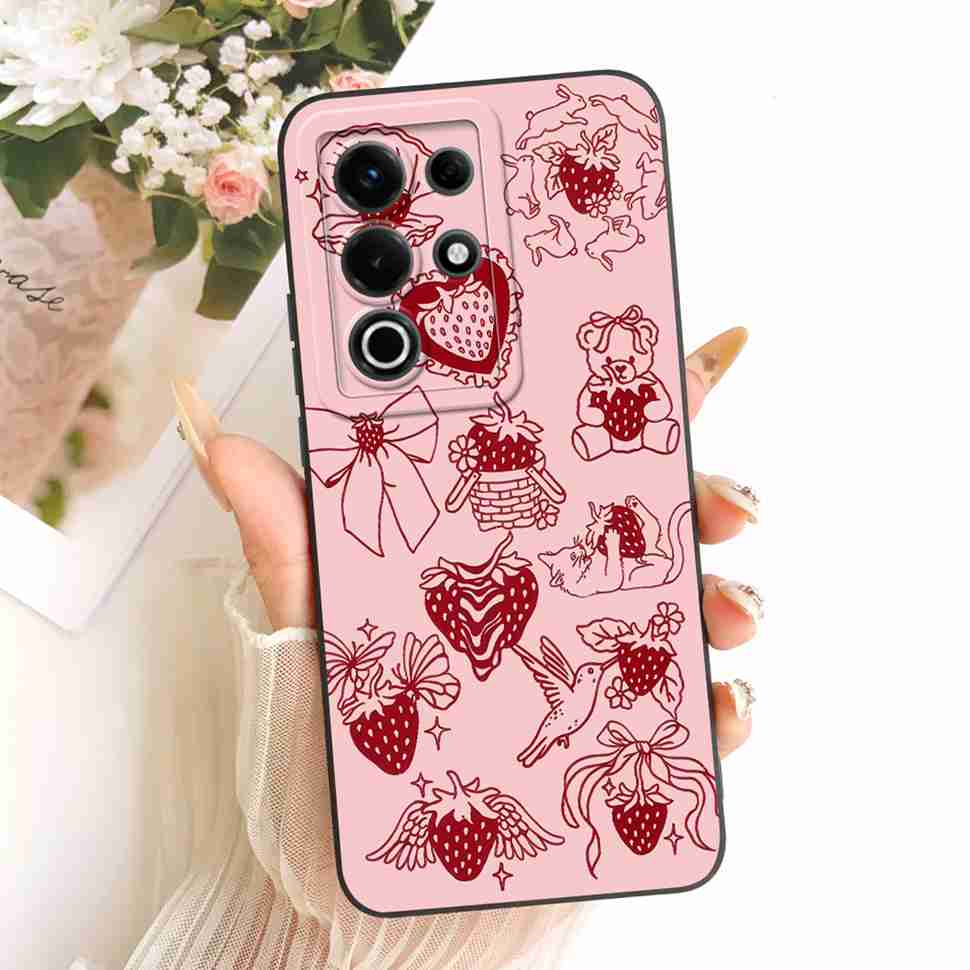 For ITEL S25 Ultra Case New Fashion Pattern Cartoon Cover Soft Silicone Case For ITEL S25 S 25 Ultra S25Ultra S686LN Shell