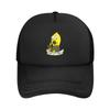 Unisex Lemongrab Cartoon Lemon Trucker Caps Mesh Baseball Caps Snapback Caps Hat Sun Hat Adjustable Sun Caps Washable