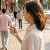 Flexible Bendable Robot Suction Cup Fan Quiet Operation Desk Fan Cartoon Mini Sucker Fan  Daily Use